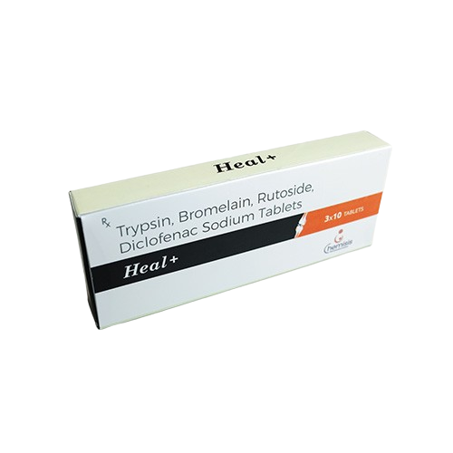 Diffluzyme Tab Trypsin, Bromelain, Rutoside, Diclofenac Sodium Tablets - Chemisis ...