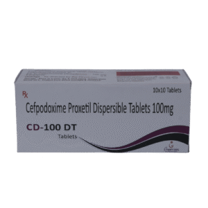 Cefpodoxime Proxetil Dispersible Tablets 100 mg